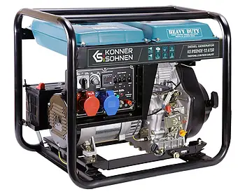 Дизельний генератор KS 8100HDE-1/3 ATSR (EURO V)