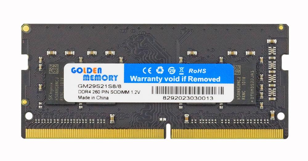 DDR4-8GB-для-ноутбука-2933MHz-SoDIMM-Golden-memory ДДР4-8-Гб-2933-Голден-Мемори-оперативная-память-для-ноутбука