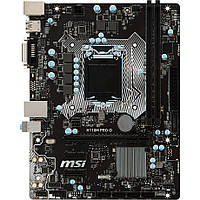 Уценка! Материнська плата MSI H110M PRO-D Intel H110 2*DDR4 mATX бу