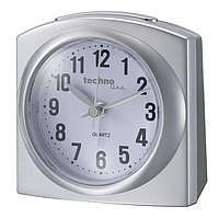 Часы Настольные Кварцевые в спальню Будильник для дома Technoline Modell L Silver (Modell L silber)