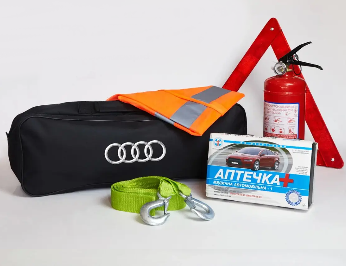 Набір автомобіліста для авто AUDI авто набір технічної допомоги, фото 1