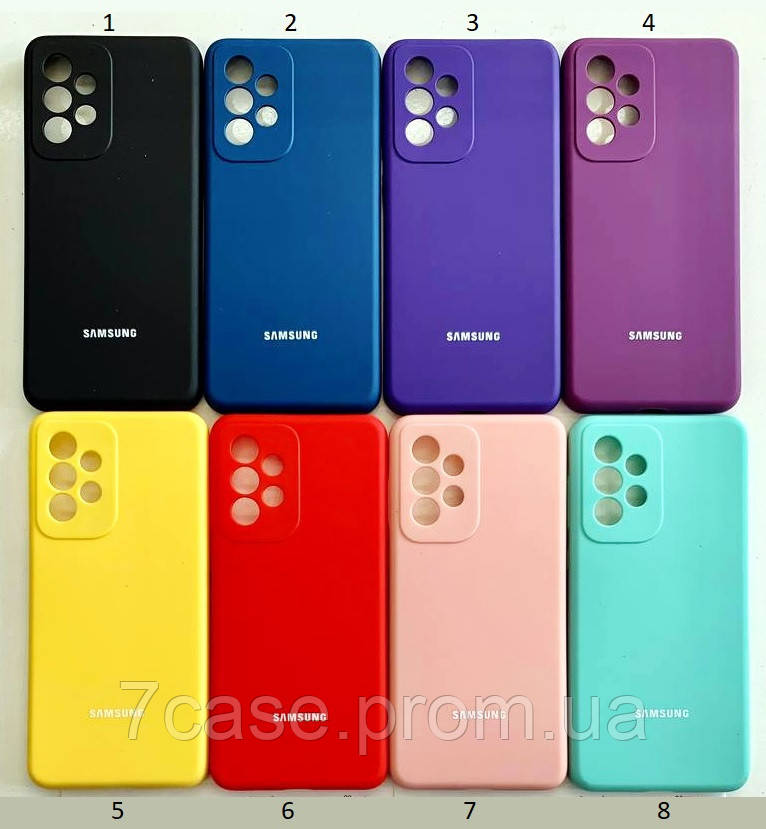 Чохол Чехол Silicone Full Cover закрытый низ для Samsung Galaxy M52 5G SM-M526BR