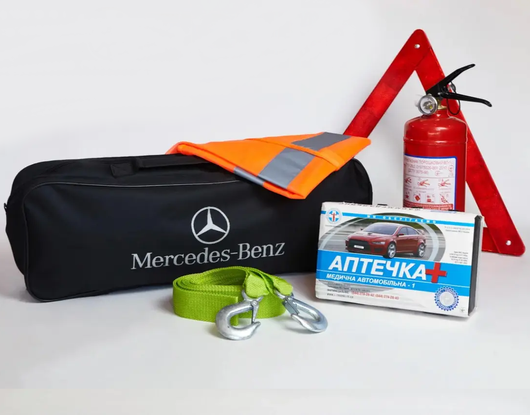 Набір автомобіліста Mersedes-Benz. Набір водія.Автонабір. Набір тих допомоги., фото 1