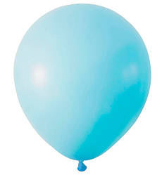 Повітряні кулі Balonevi (45 см) 1 шт, Туреччина, колір - блакитний (макарун)
