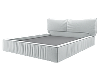 Кровать подиум Lacoda 160х200 см (Sofyno ТМ) Светло-серая