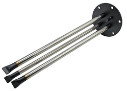 Фланець для бойлера під сухий тан Tesy, D125 мм, L405 мм (трубки неіржавка сталь)