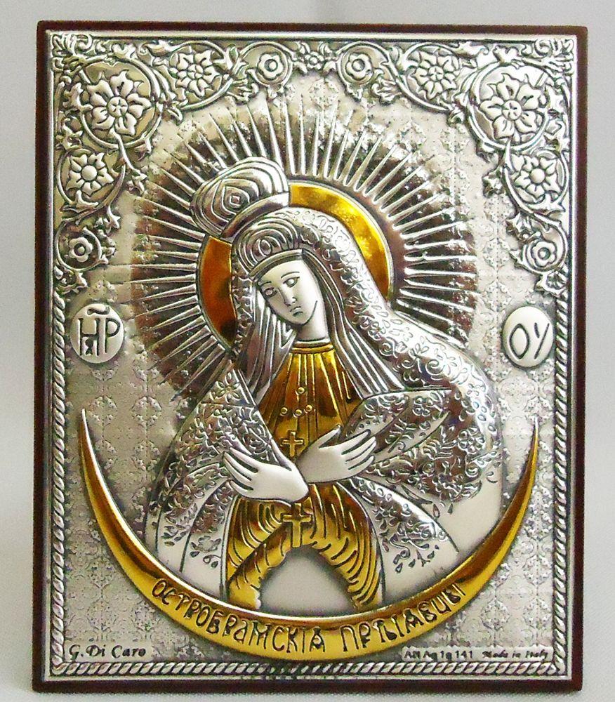 Зарваницька ікона Божої Матері на дерев'яній основі 1047
