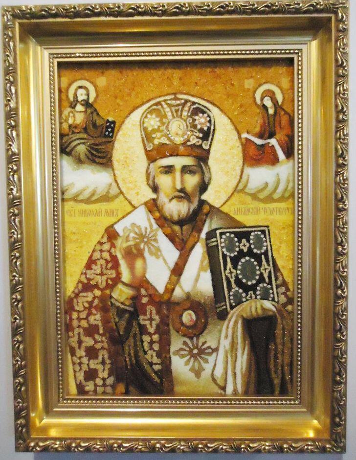 Іменна ікона Микола II-98 30*40