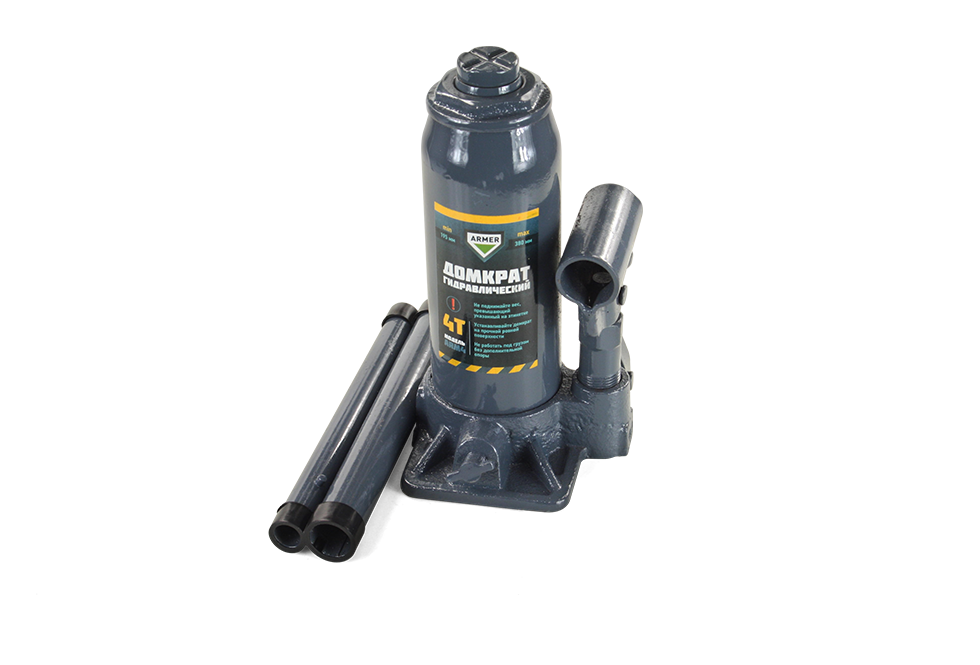 Гідравлічний пляшковий домкрат Armer ARM4 4 тонни H 195/380. ARM4