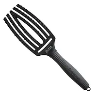 Щетка для волос Olivia Garden Finger Brush Medium Black (ID1733)