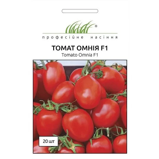 Томат Омнія F1 кущовий сливка, 20 шт