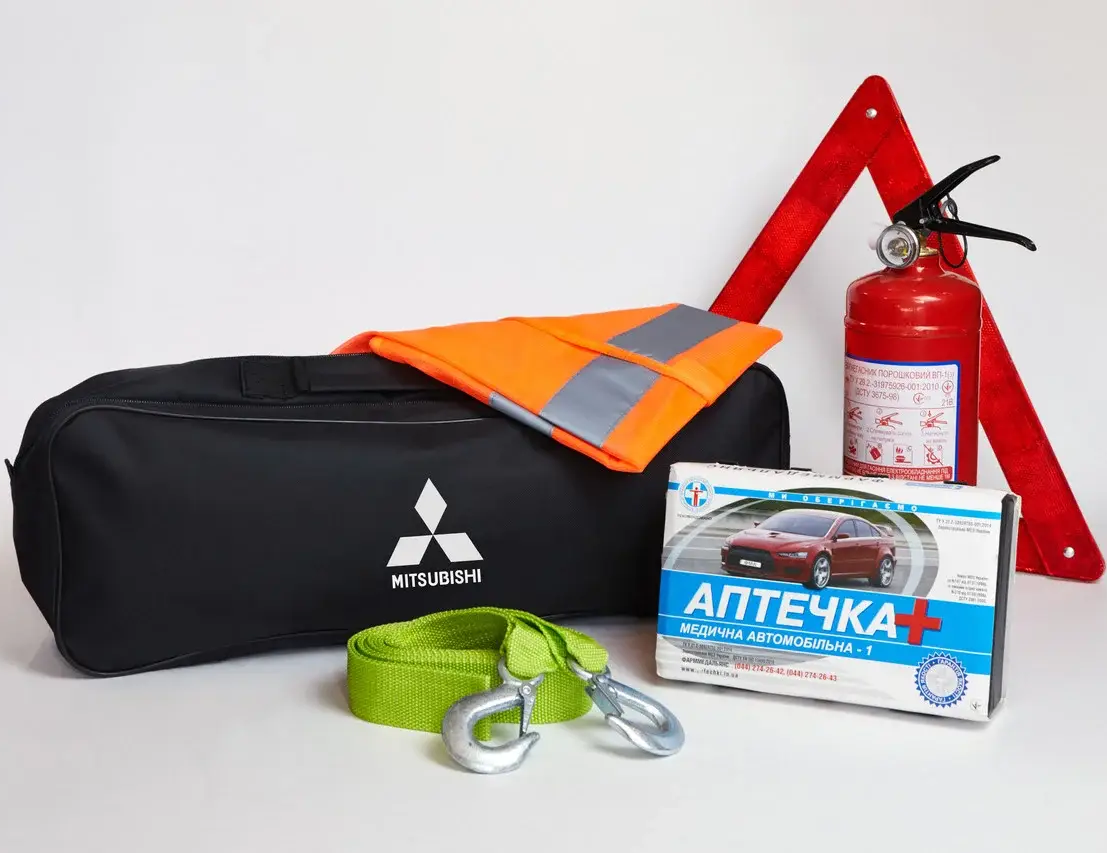 Набір автомобіліста MITSUBISHI. Набір водія.Автонабір. Набір тих допомоги., фото 1