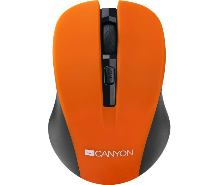 Мишка безпровідна Canyon MW-1 Wireless Orange (CNE-CMSW1O), фото 1