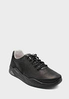 Кросівки Туфлі чоловічі чорний спорт MIDA 111763 (9) з натуральної шкіри розмір 40