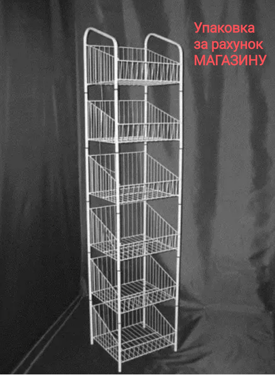 Сітчастий стелаж К-60