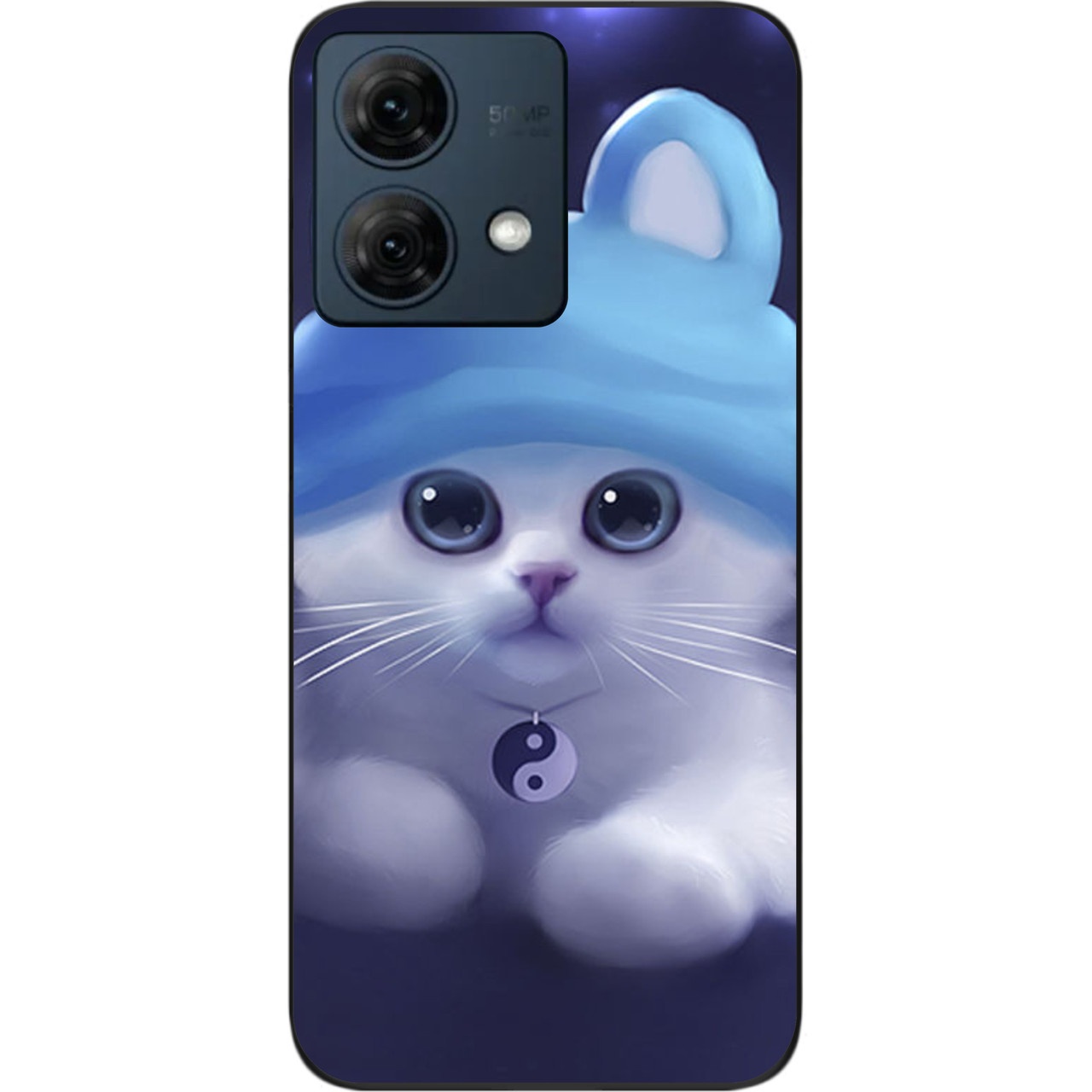 Оригінальний бампер Case для Motorola Moto G84 з картинкою Котик