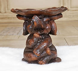 Слон-стільчик лист 29 см СП104 кол