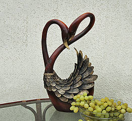 Ваза пара лебедів 52 см СП302 кол