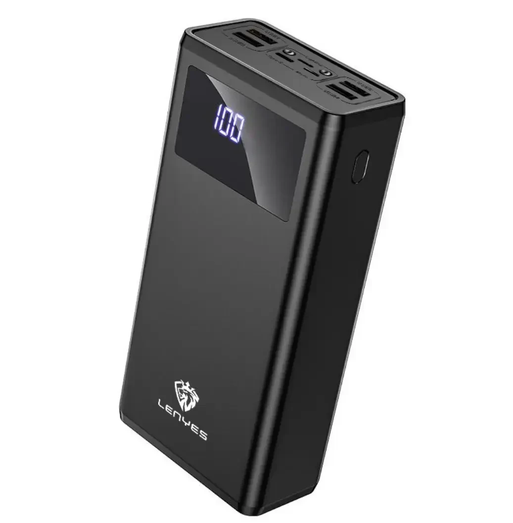 Power bank LENYES PX591 50000mAh (реальна ємність) 20W+PD QUICH CHARGE