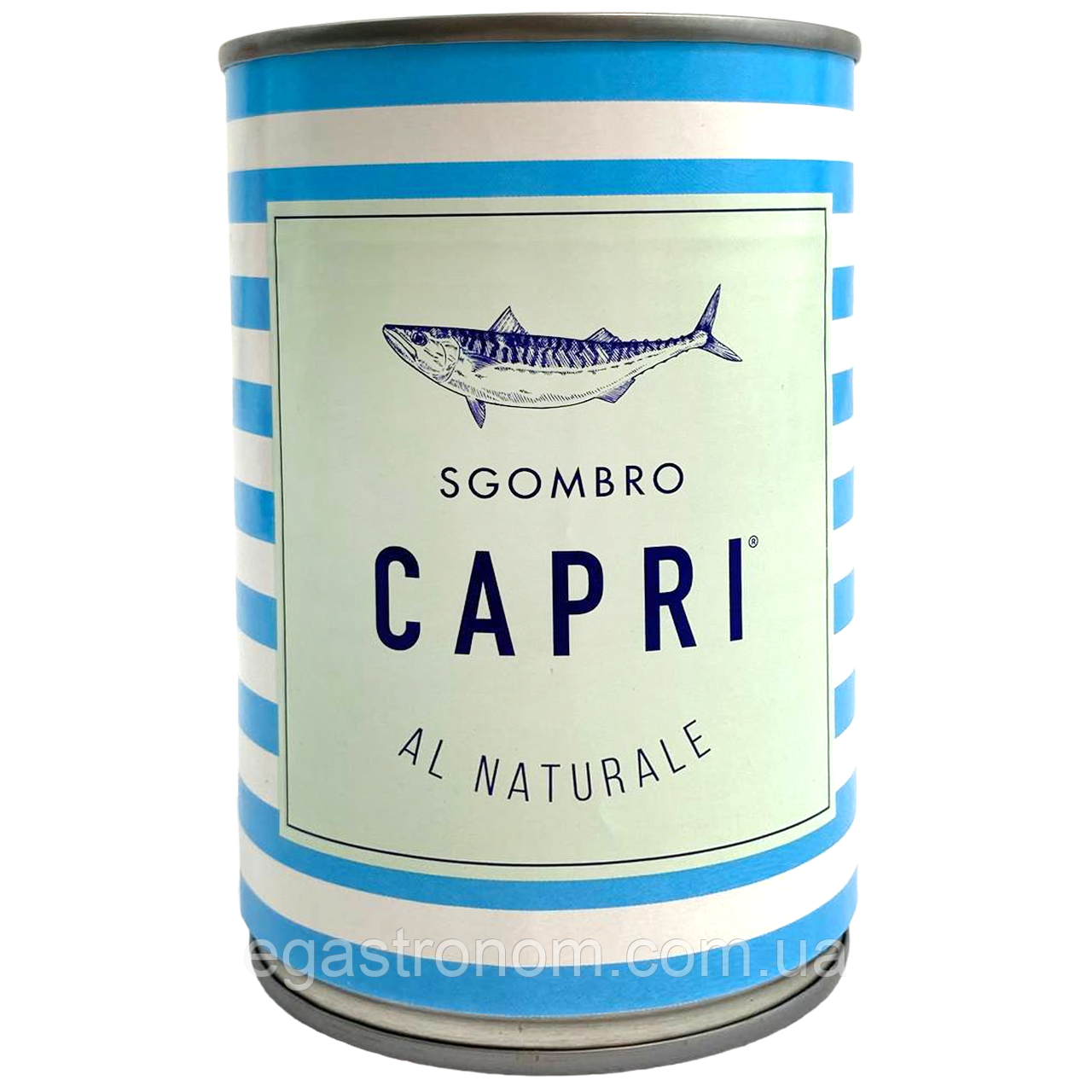 Макрель у власному соці Капрі Capri al naturale-in brine ж/б 295g/425g 24шт/ящ (Код: 00-00006380)