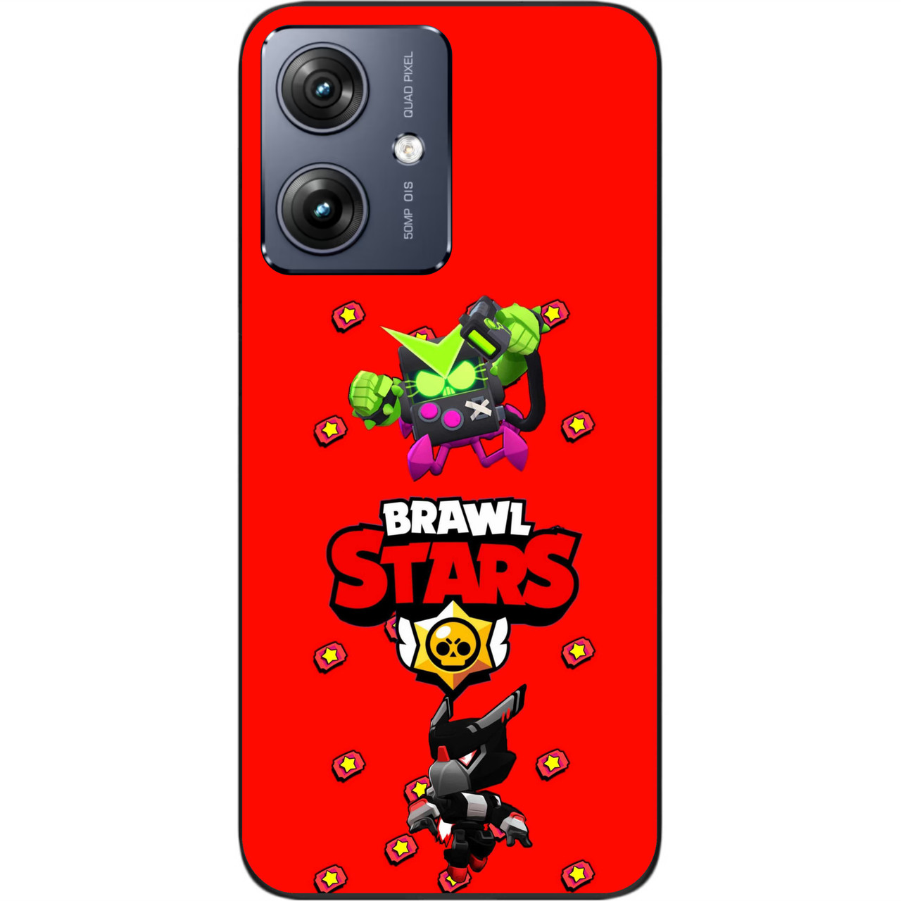 Силіконовий чохол Case для Motorola G54 Power з картинкою Бравл Битва