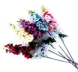 Дельфініум Вінтаж 85 см тканина 11