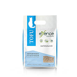 Essence (Ессенс) Tofu - Наповнювач соєвий для котячого туалету, натуральний 6 л