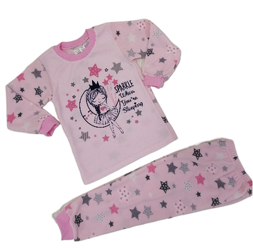 Піжама для дівчинки Катлен на зріст 104 см Рожева (684)