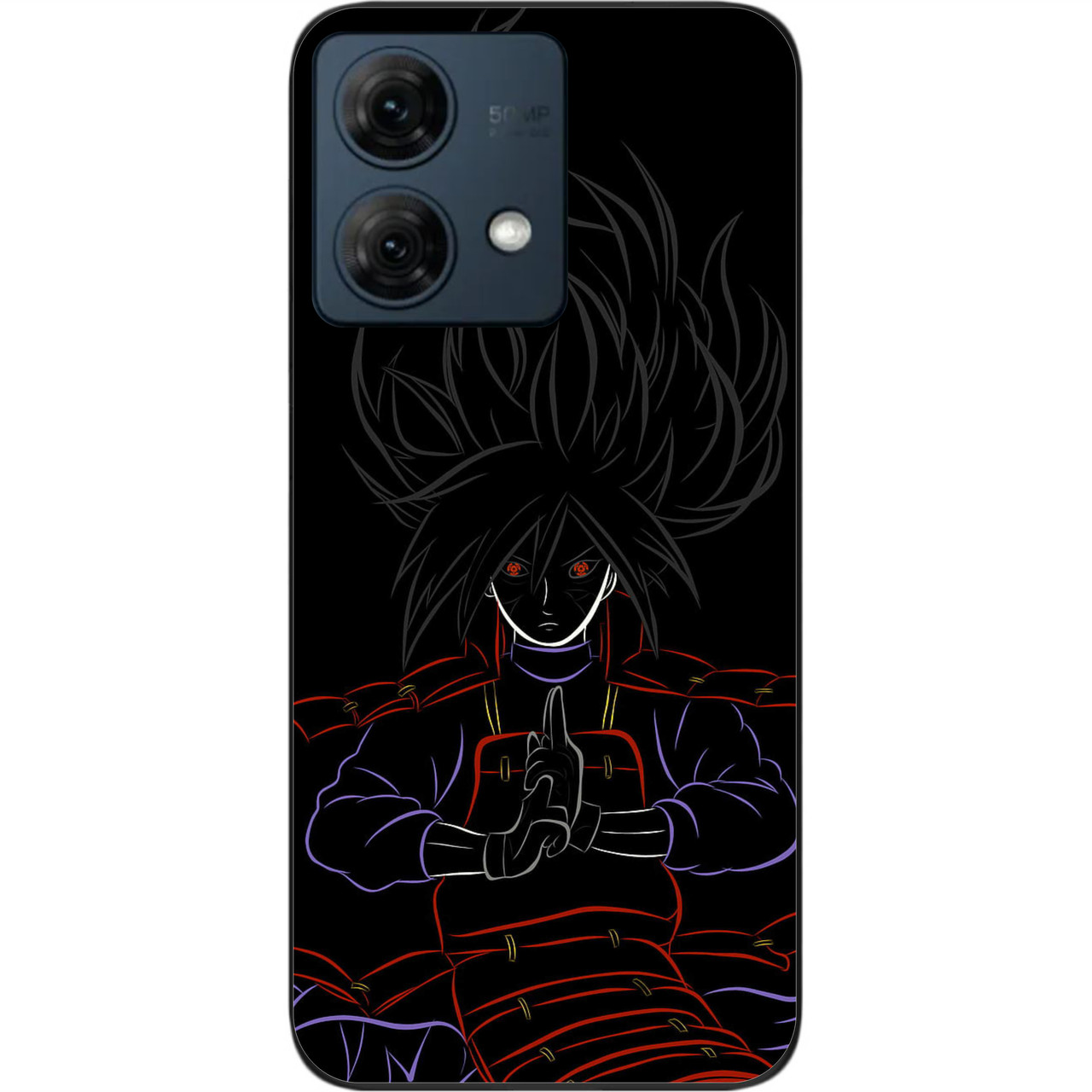 Силіконовий чохол Case для Motorola Moto G84 з картинкою Ніндзя Ітачі