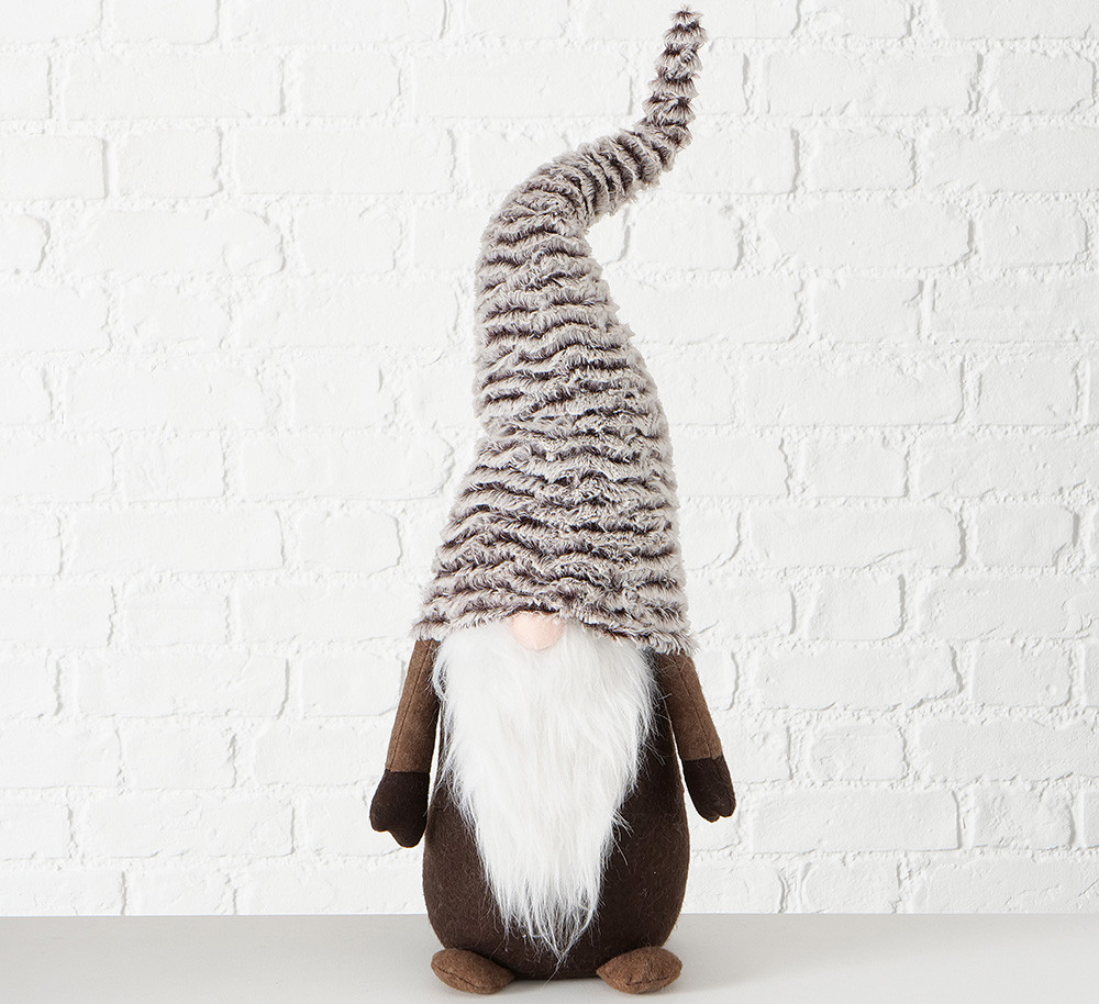 Новорічний гном тканина h33см 2002627, фото 1