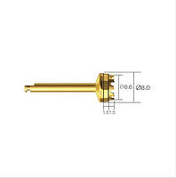Фреза хирургическая, трепанационная, под УН DASK (ДАСК) № XST083025, 1шт, диам.= 6.60 (8.00) мм