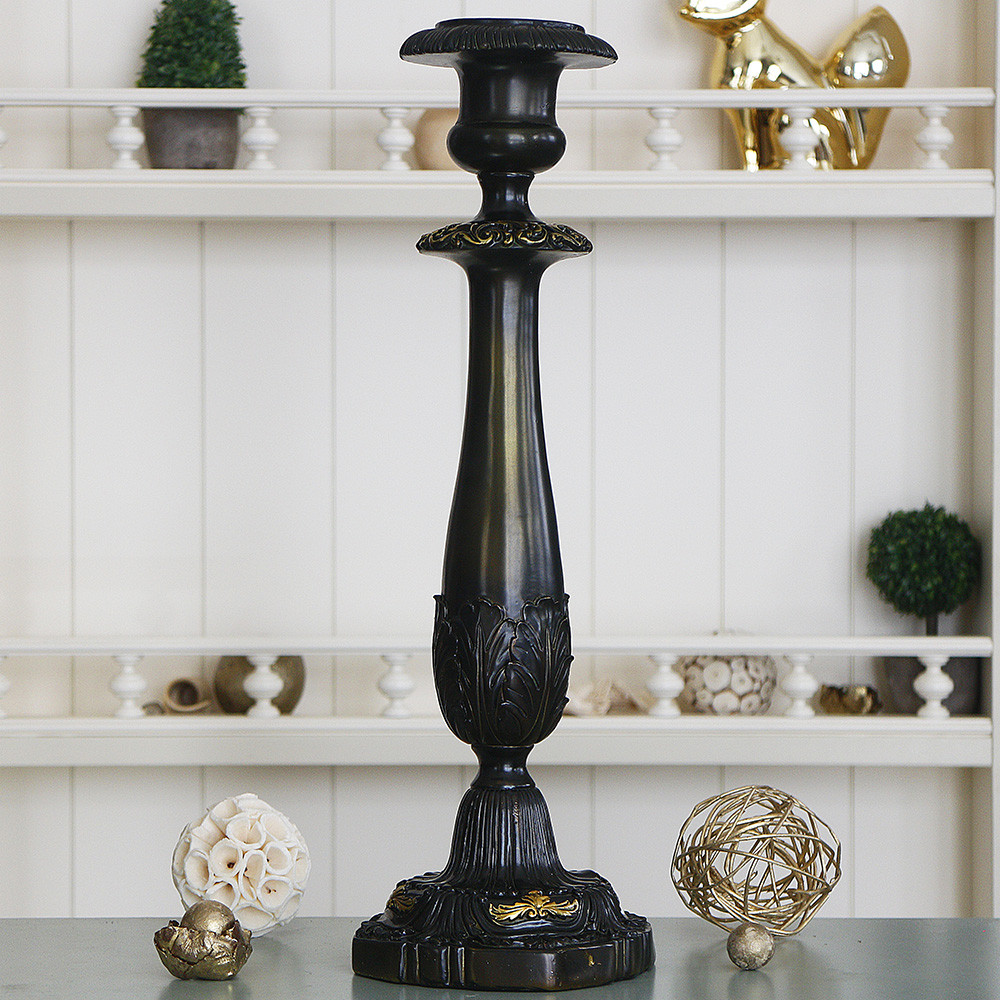 Свічник античний великий 43 см FLP84121B1