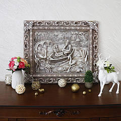 Барельєф Пара закоханих у човні світиться в темряві КР 904 камінь світить