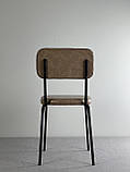 Дизайнерський стілець "Арт" з м'яким сидінням і спинкою, фото 9