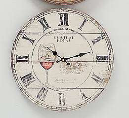 Настінні часи Прованс МДФ серій d34см 1021690-2 келих