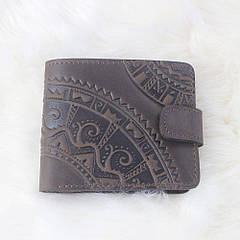 Гаманець малий "Напівколо" коричневий 08-П-Кор