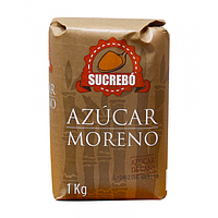 Коричневий тростинний цукор Sucrebo Azucar Moreno 1 кг. Цукровий пісок Колумбія