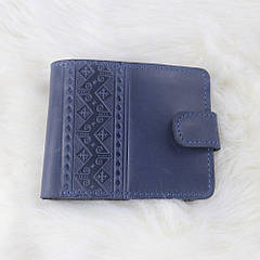 Гаманець малий "Смужка" синій 08-См-Сін