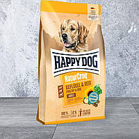 Happy Dog Naturcroq Geflugell Pur&Reis cухий корм для собак з чутливим травленням, 4 кг