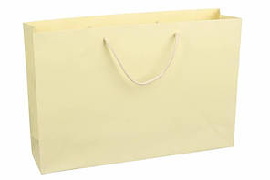 Подарунковий пакет жовтий 37*25*9 см 31-6907
