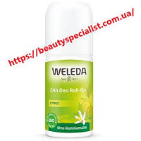 Шариковый дезодорант 24 часа Веледа Цитрус Weleda 24h Citrus Deodorant Roll-On