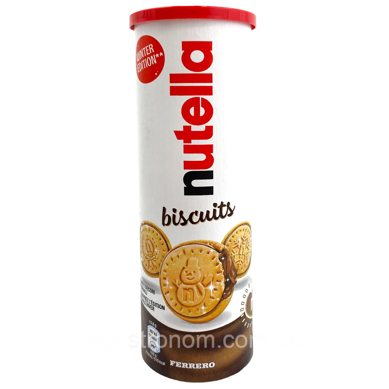 Печиво Нутелла Nutella biscuits 166g 20шт/ящщ (Код: 00-00015547)