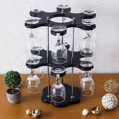 Набір для вина на 12 чарок Бароко. SS09183 SS09183