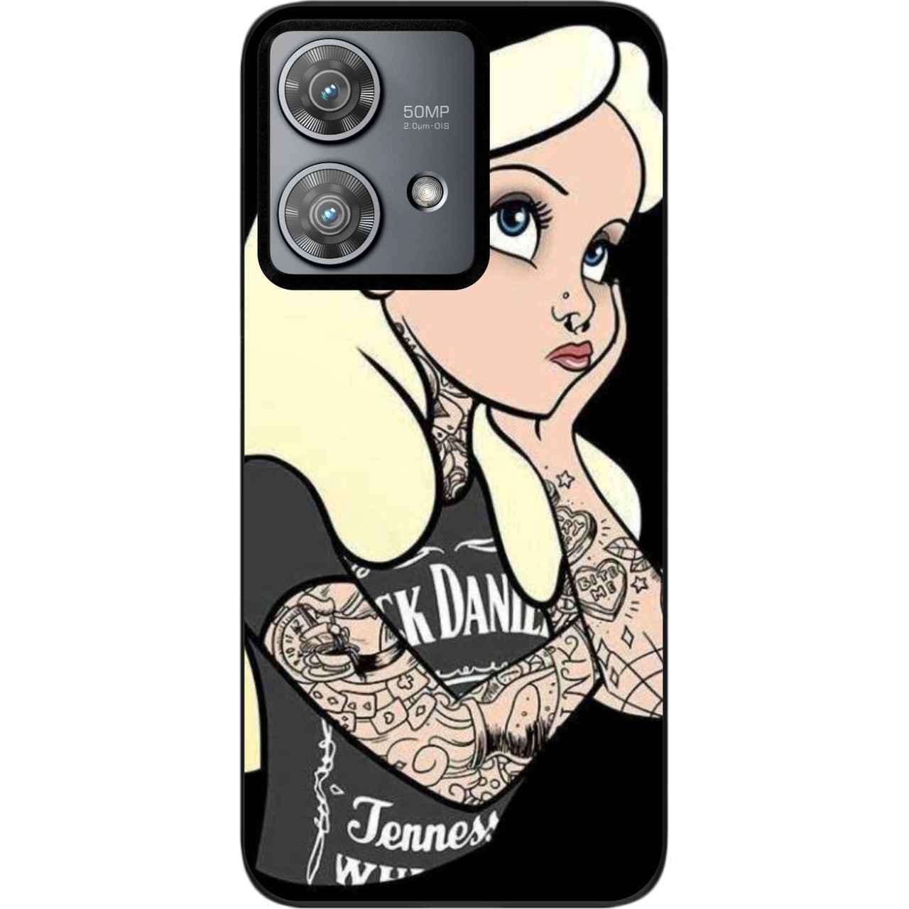 Оригінальний бампер Case для Motorola Edge 40 Neo з картинкою Попелюшка