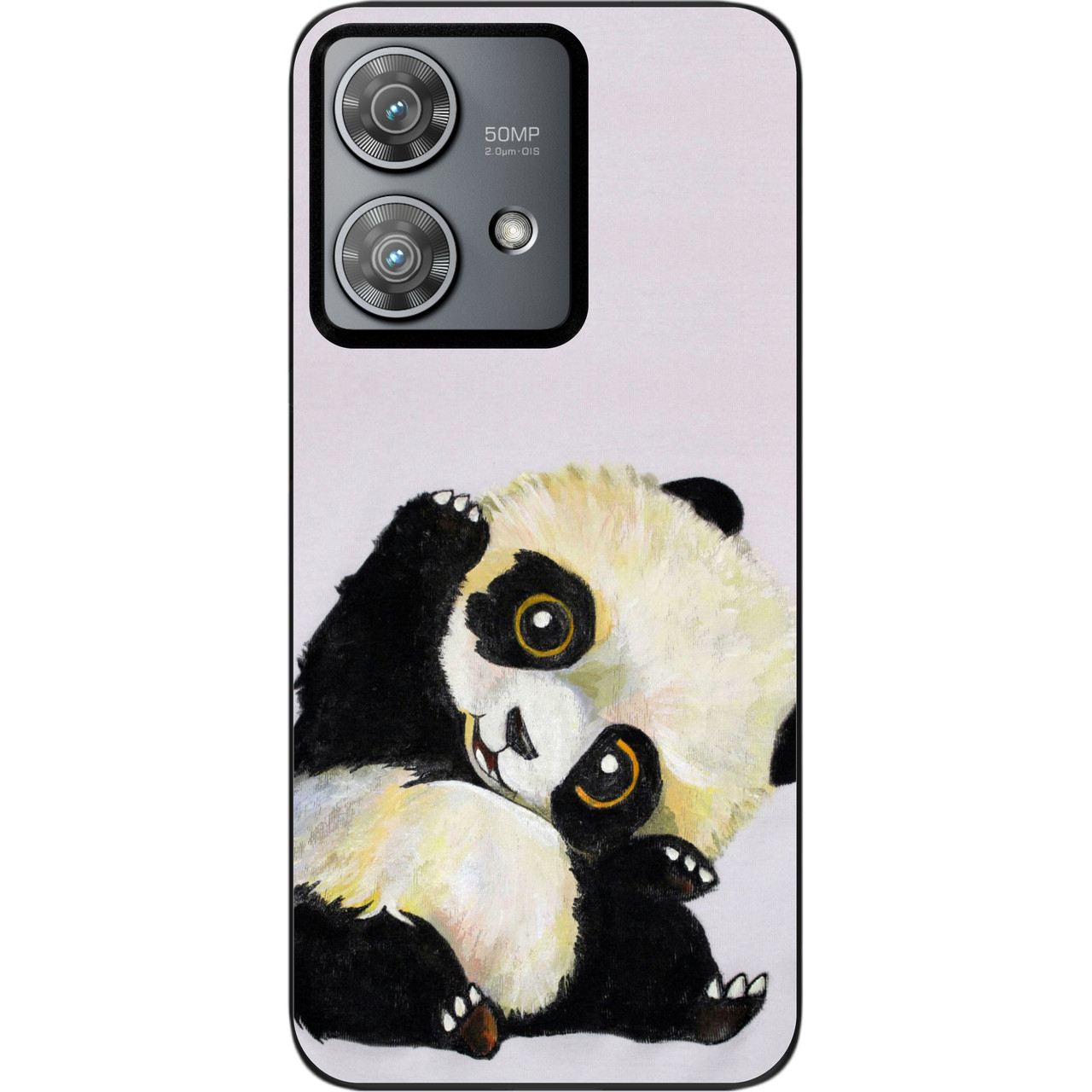 Оригінальний чохол Case для Motorola Edge 40 Neo з картинкою Пандочка
