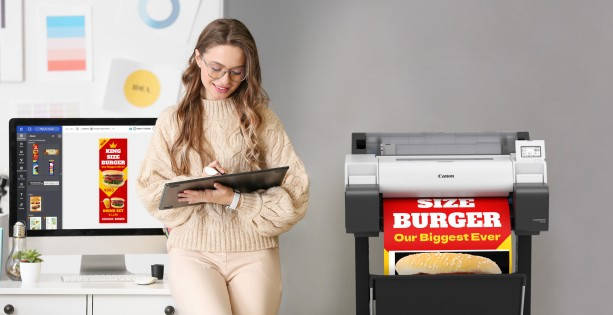 Нові плоттери Canon TM-340, TM-350, TM-355, TM-240,ТМ-250 ще простіші в керуванні та швидші в друці