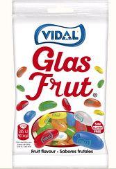 Драже Jelly Beans з фруктовим смаком 85г ТМ VIDAL