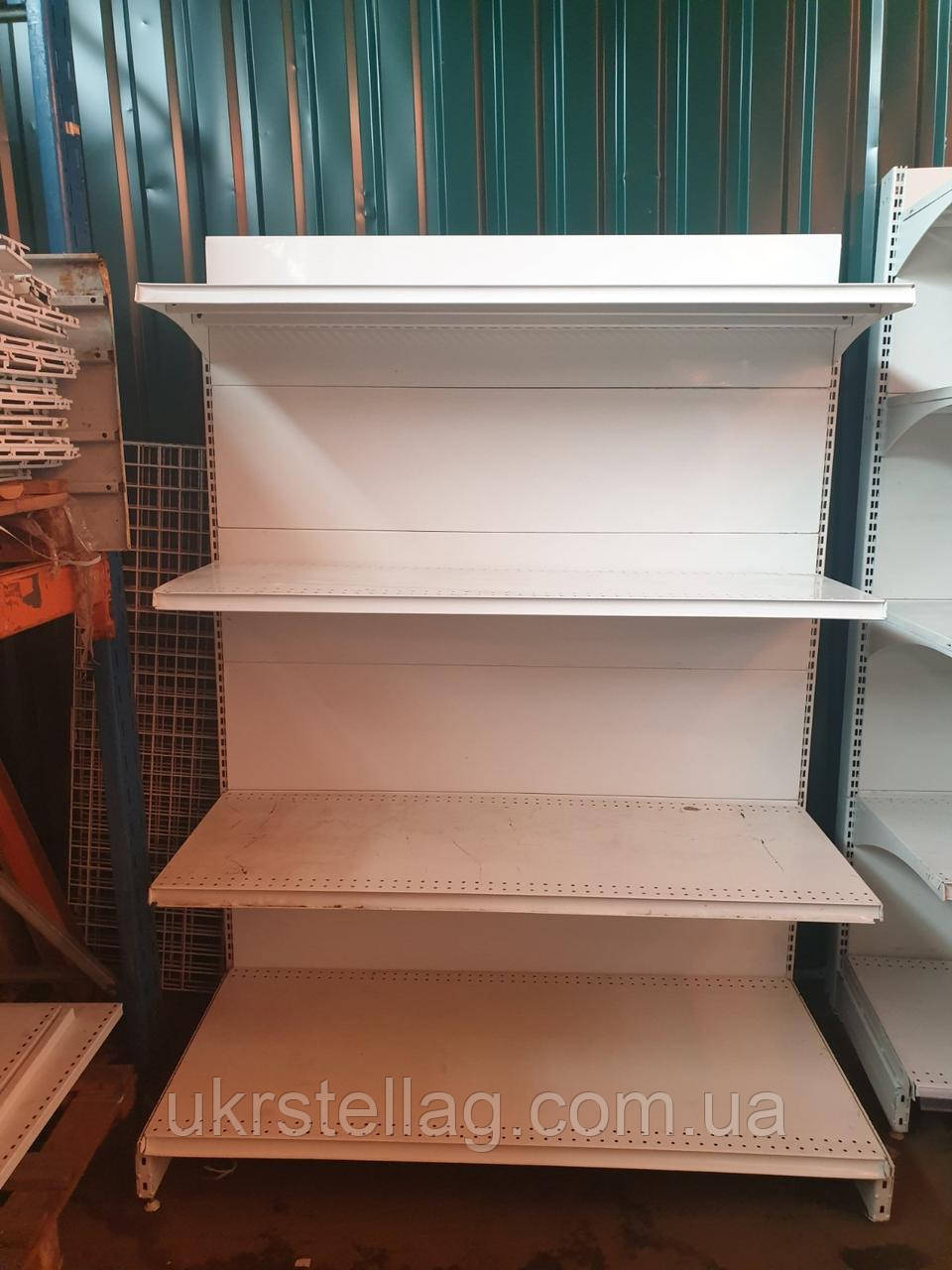 Стелаж торговий колуб на 4 полиці бу, фото 1