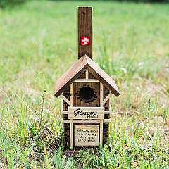 Шпаківня "Швейцарія" 25 см D9021