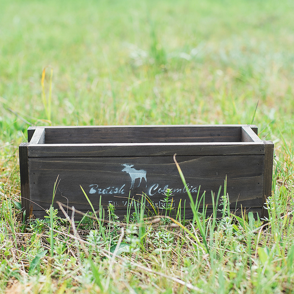 Кашпо під вазон "Колумбія" дерево венге 48 см D9033